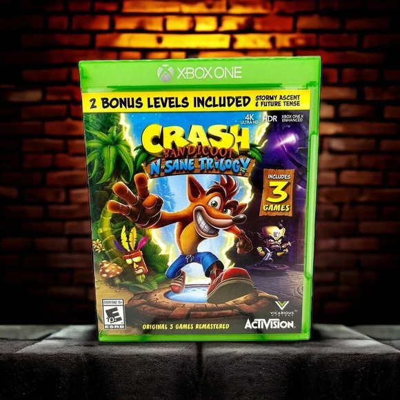 Crash Bandicoot N. Sane Trilogy For Microsoft Xbox One Excellent Condition - Picture 1 of 4